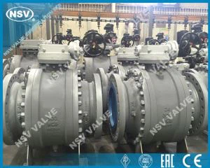 इलेक्ट्रिक एक्ट्यूएटर ट्रूनियन बॉल वाल्व